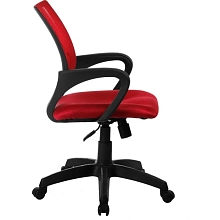 КАЧЕСТВЕННЫЕ МАТЕРИАЛЫ Кресло офисное С-804 Красный, пластик, сетка