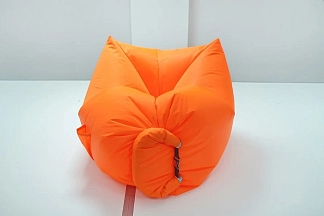 Надувное кресло-пуф Ламзак Мини оранжевый