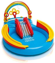 Детский игровой центр-бассейн intex Радуга