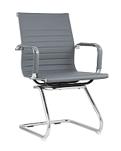 Кресло для посетителей TopChairs Visit Gray