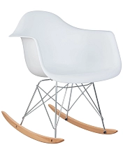 Кресло-качалка LMZL-PP620A белое