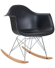 Кресло-качалка LMZL-PP620A черное