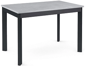 Стол обеденный Dikline L110 бетон/графит