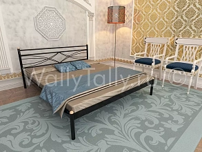Кровать металлическая Мираж дизайн 1