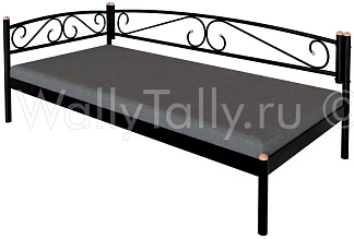 Кровать металлическая Оптима дизайн 2