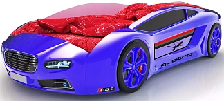 Кровать-машина Roadster Ауди синяя