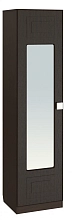 Шкаф-пенал с зеркалом Анастасия АН-2К венге луизиана
