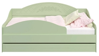 Кровать Соня Премиум СО-25К зеленая