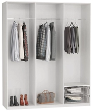 Шкаф для гардеробной Дели 16 ПАКС Икеа (IKEA) Белый