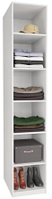 Шкаф для гардеробной Дели 11 ПАКС Икеа (IKEA) Белый